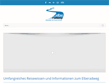 Tablet Screenshot of elberadweg.com
