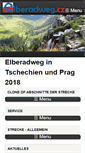 Mobile Screenshot of elberadweg.cz